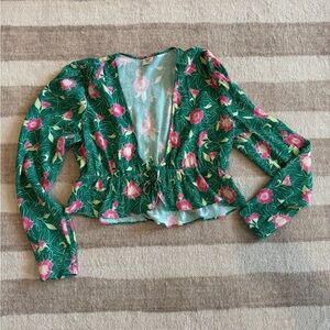 Sunday Best Tropical Crop Top